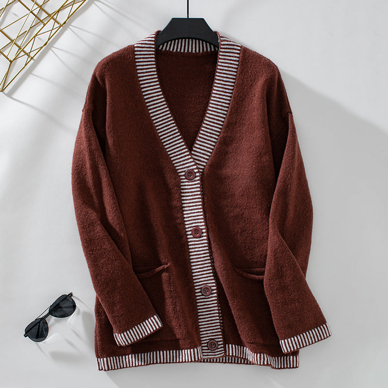 Womens Open Front Cardigan