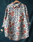 Chic Floral Blouse with Trendy Style