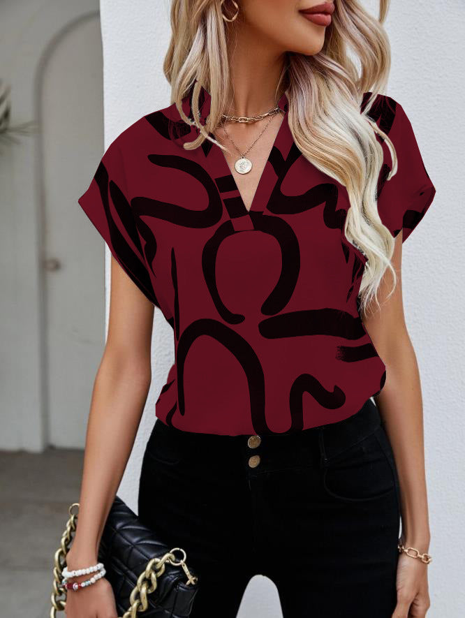 Women's Batwing Sleeve Summer Top