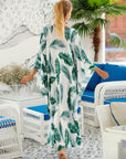 Coastal Glow Flowing Resort Dress