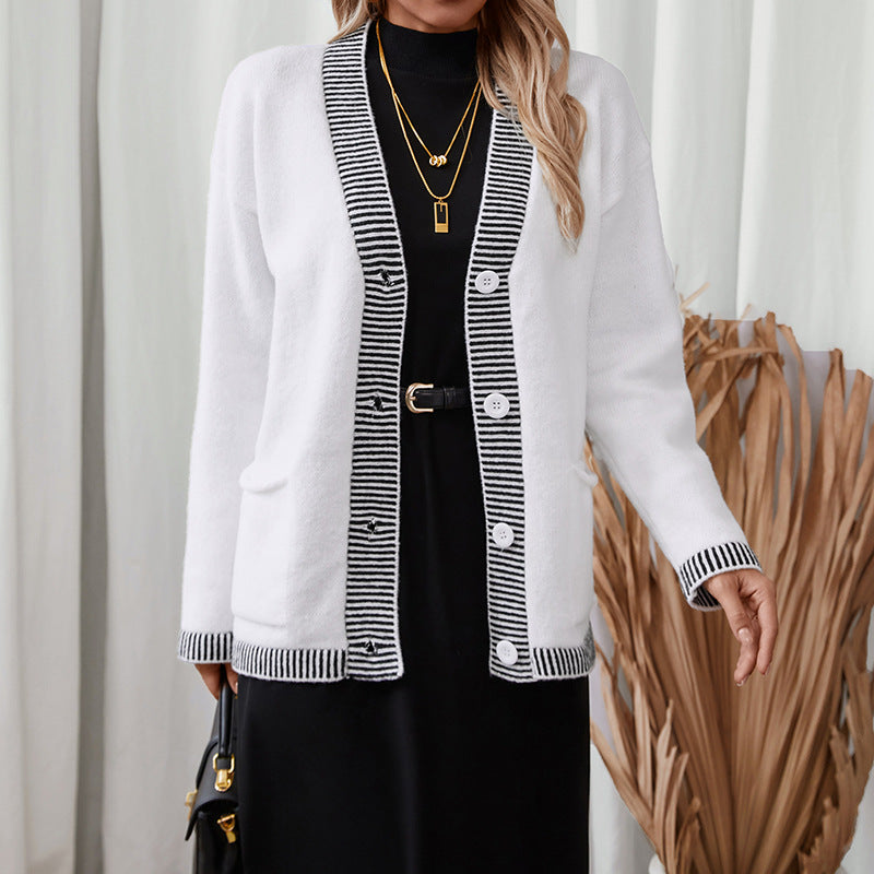 Womens Open Front Cardigan