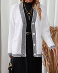 Womens Open Front Cardigan