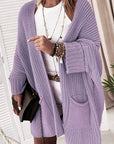 Pockets Knitted Cardigan for Women