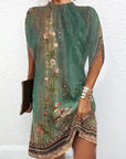 Round Neck Casual Dress