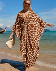 Earth-Tone Maxi Dress in Soft Clay Hue