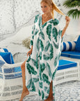 Coastal Glow Flowing Resort Dress