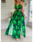 Boho Spaghetti Strap Maxi Dress