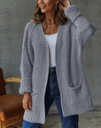 Women Knitted Casual Vintage Long Sleeve Cardigan