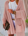 Pockets Knitted Cardigan for Women