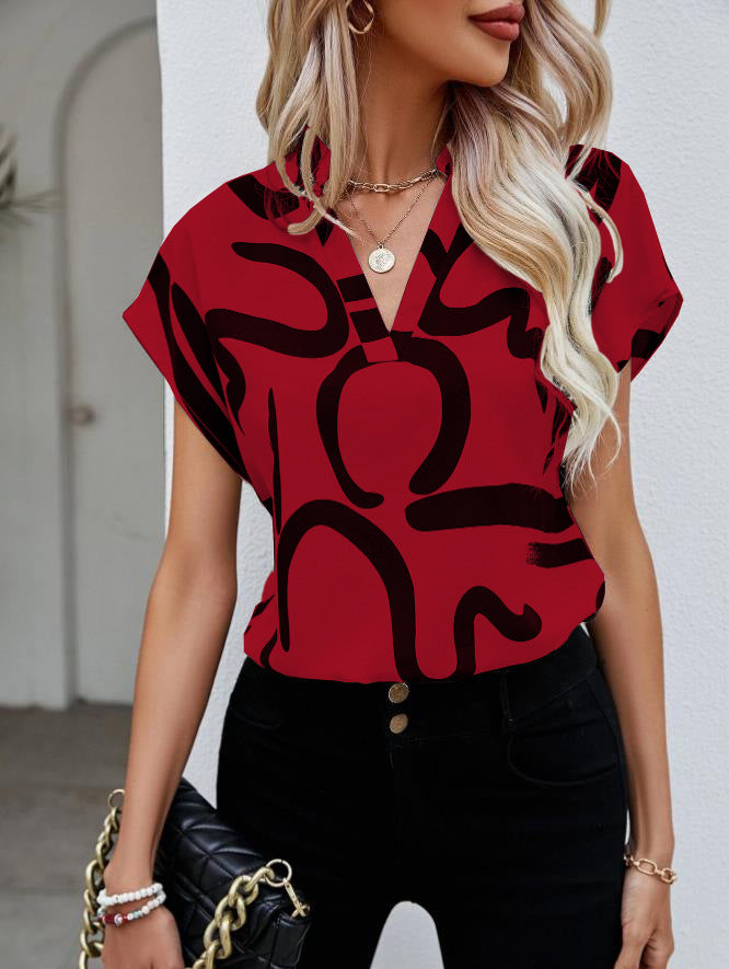Women's Batwing Sleeve Summer Top