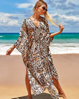 Soft Drape Dress with Subtle Shell Texture