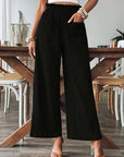 Casual Straight-Leg Trousers