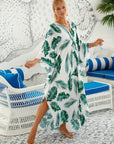 Coastal Glow Flowing Resort Dress