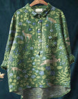 Chic Floral Blouse with Trendy Style