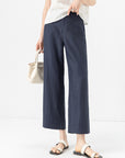 Women’s Ice Silk Straight Leg Trousers