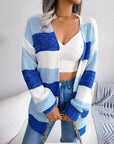 Women Casual Lantern Sleeves Cardigan