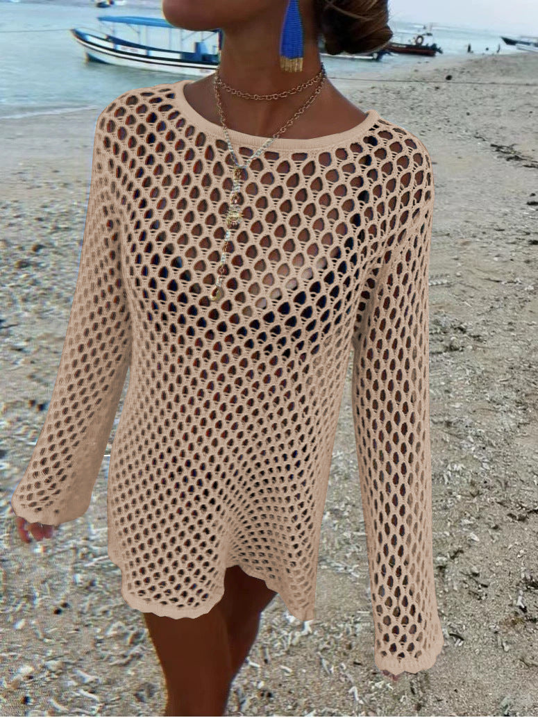 Chic Crochet Top with Relaxed Fit