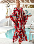 Chic Wrap Dress with Natural Rustic Vibes