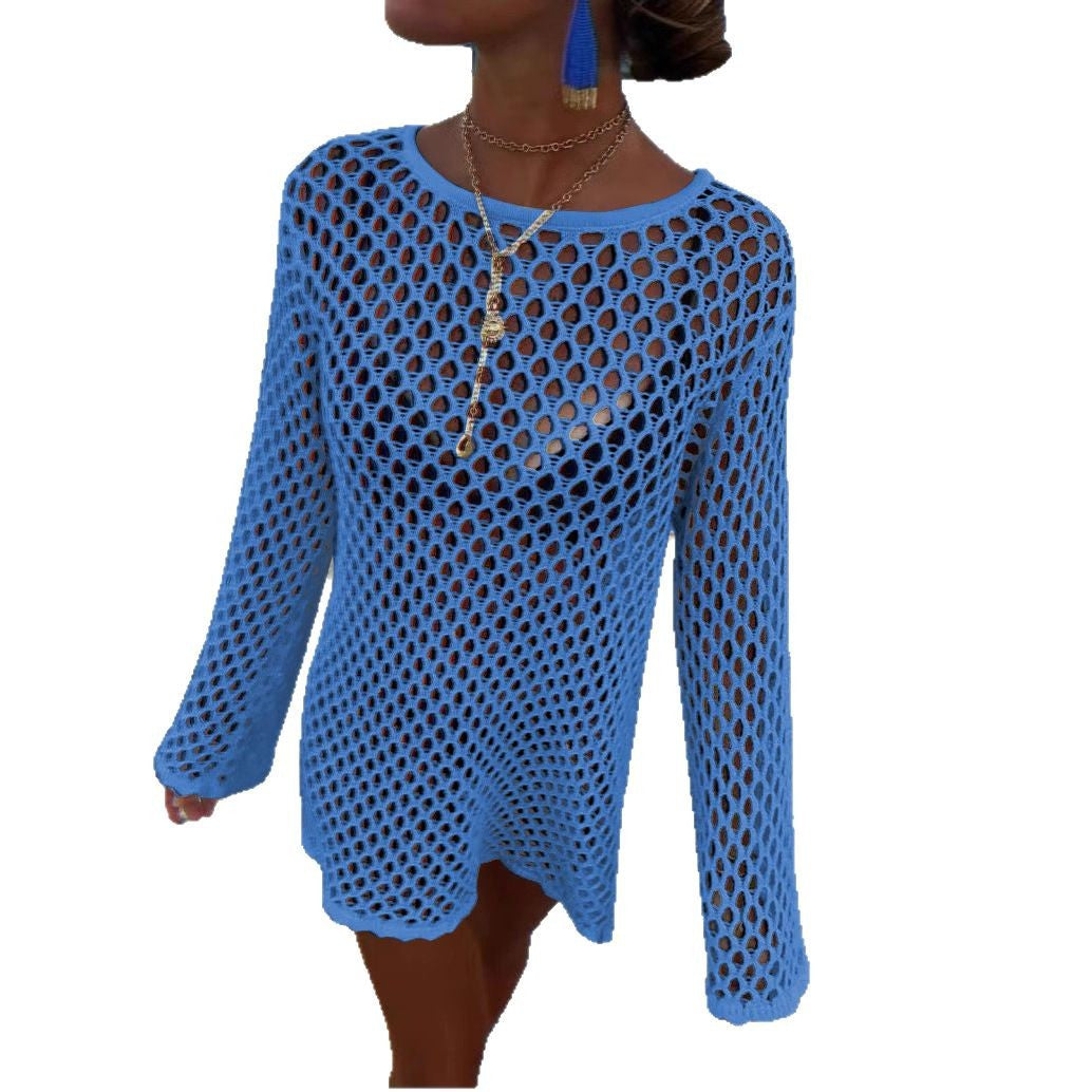 Chic Crochet Top with Relaxed Fit