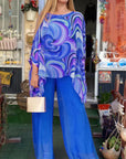 Loose Fit Chiffon Set