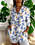 Flowy Blouse in Vintage Style