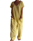 Soft Cotton V-Neck Dress