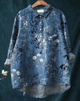 Chic Floral Blouse with Trendy Style