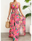 Boho Spaghetti Strap Maxi Dress