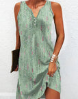 Women's Floral Print Long Dress