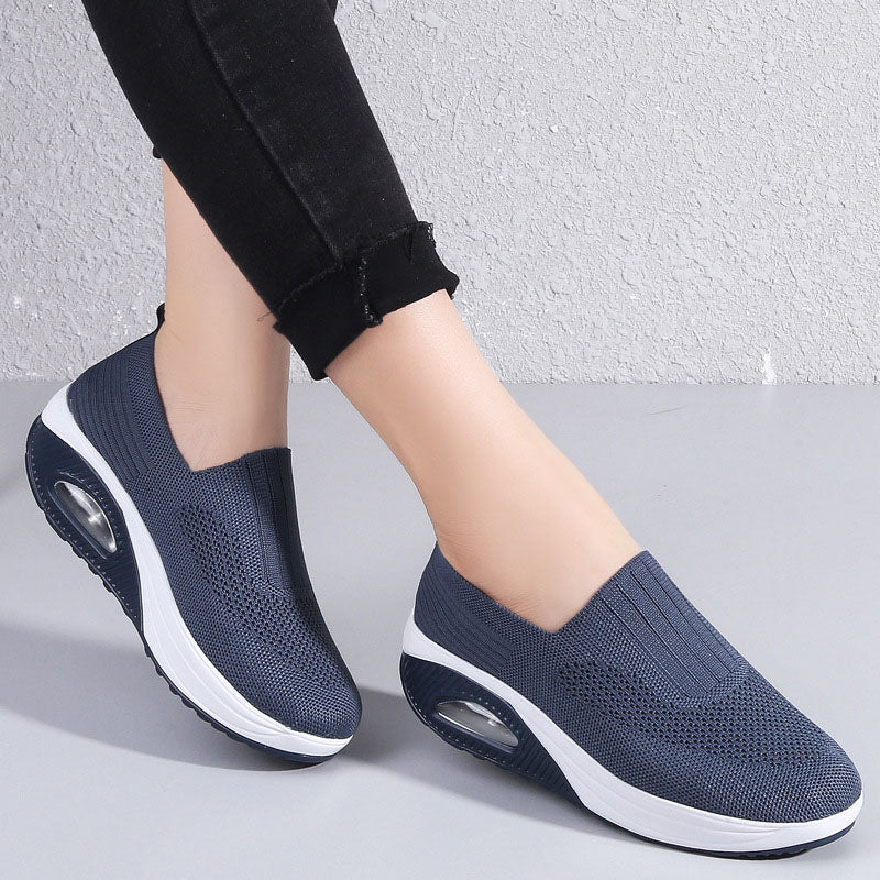 Comfy Air Breathable Slip-On Sneakers for Women