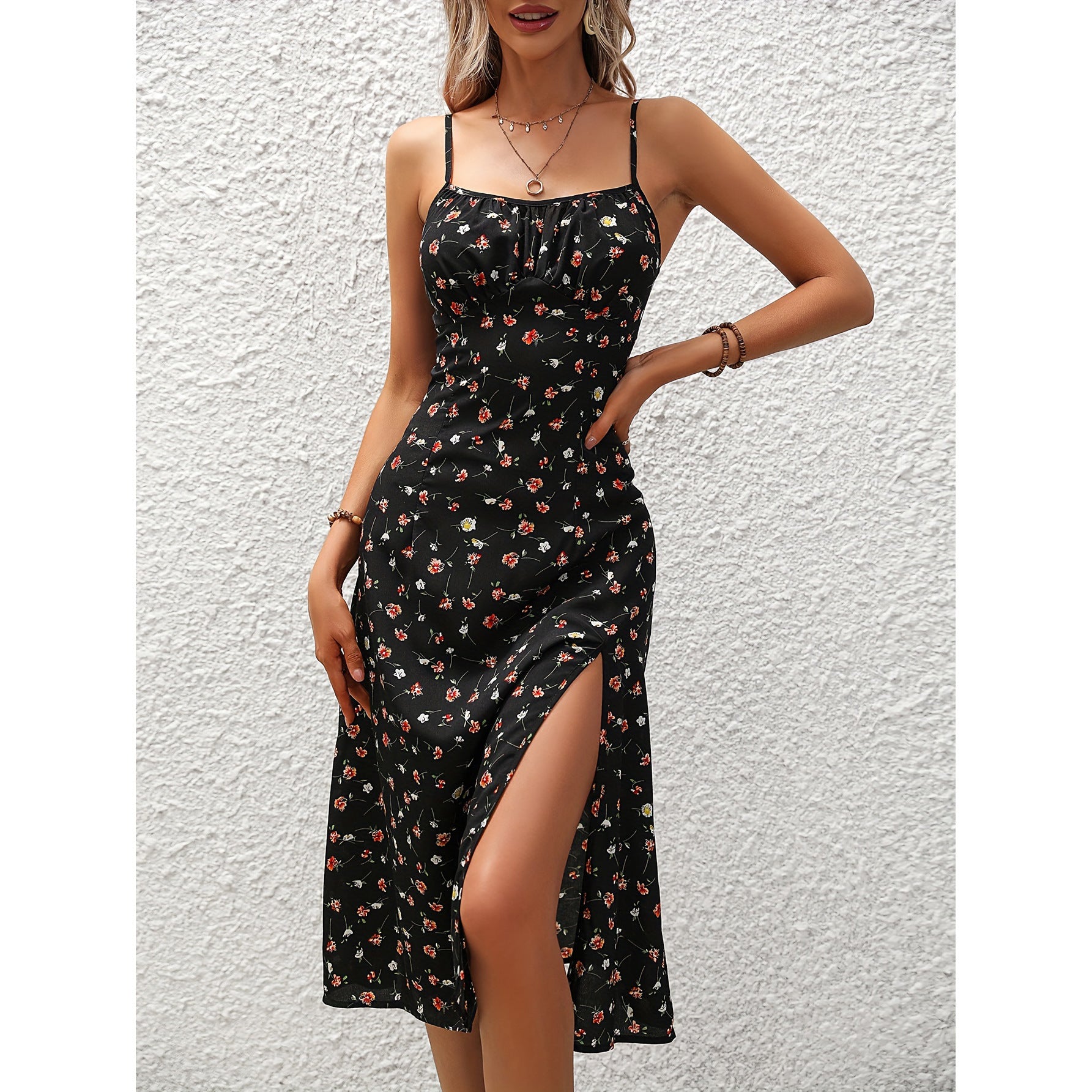 Spaghetti Strap Maxi Dress