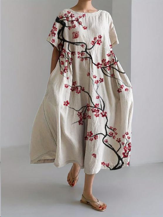 Sapphire Bloom Attire Maxi Dress
