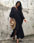 Relaxed Fit Vacation Midi Dress