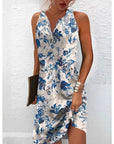 Women's Floral Print Long Dress