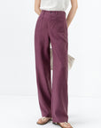 Women’s Ice Silk Straight Leg Trousers