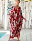 Chic Wrap Dress with Natural Rustic Vibes