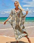 Sandy Drift Maxi Dress with Beachy Flow