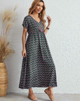 Soft Flowing Maxi Dress with Sleeves