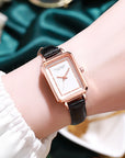 Retro Square Quartz Watch For Women
