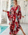 Chic Wrap Dress with Natural Rustic Vibes