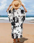 Feminine Wrap Dress in Whisper Fade Tones