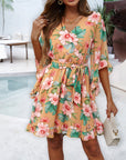 Women's Vacation Chiffon Midi Dress