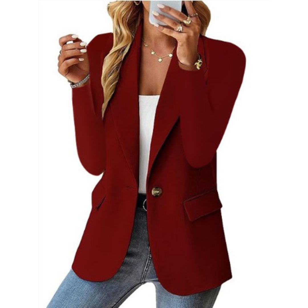 Versatile Structured Blazer Coat