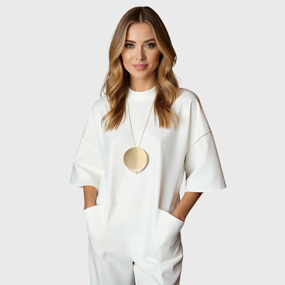Women’s Elegant Short Sleeve Jumpsuit