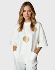 Women’s Elegant Short Sleeve Jumpsuit