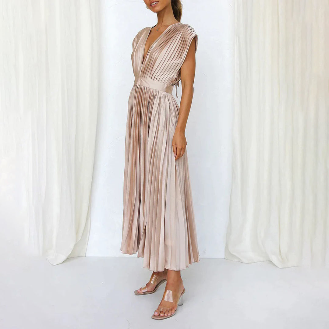 Elegant Maxi Dress With Flair