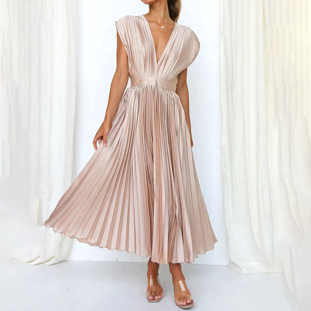 Elegant Maxi Dress With Flair