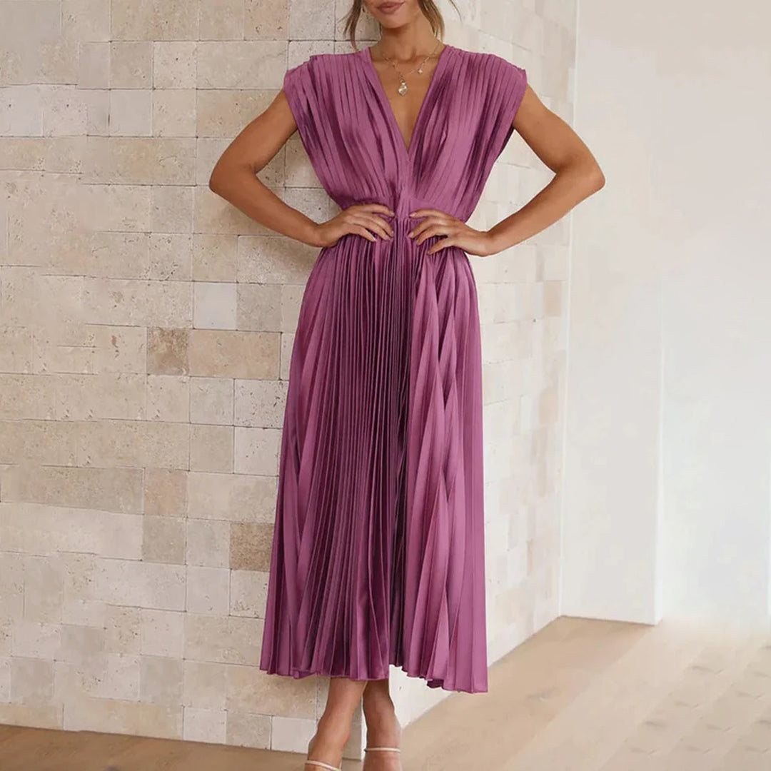 Elegant Maxi Dress With Flair