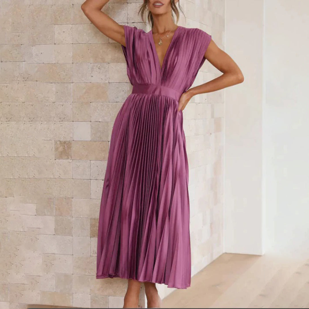 Elegant Maxi Dress With Flair