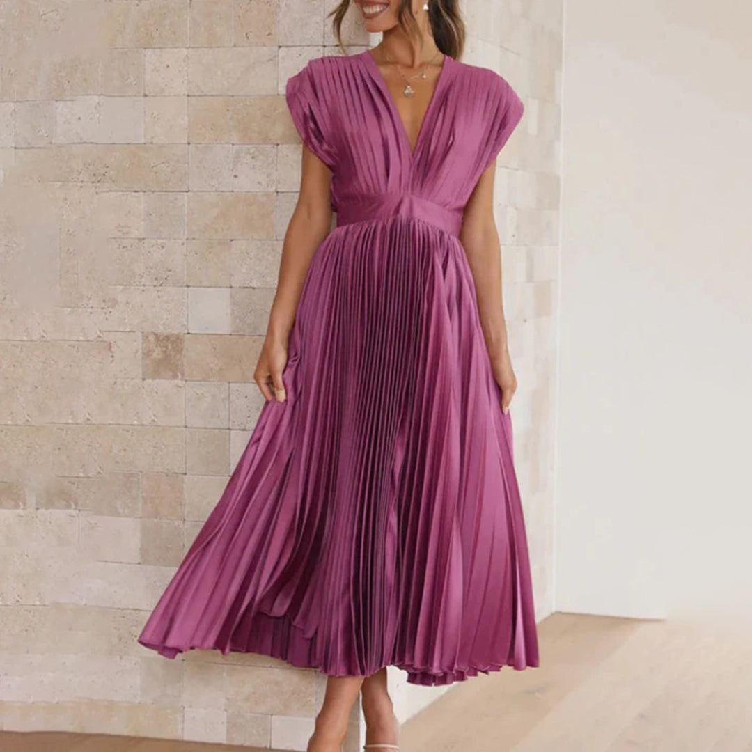 Elegant Maxi Dress With Flair